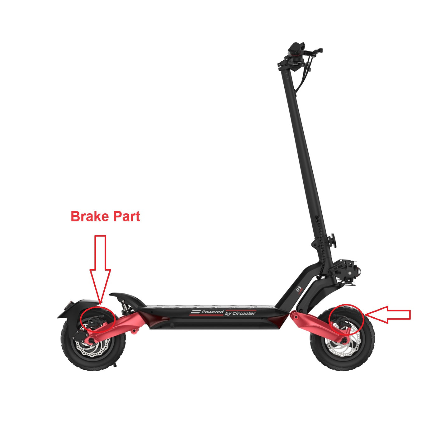 Bremsteil für Elektroroller R3