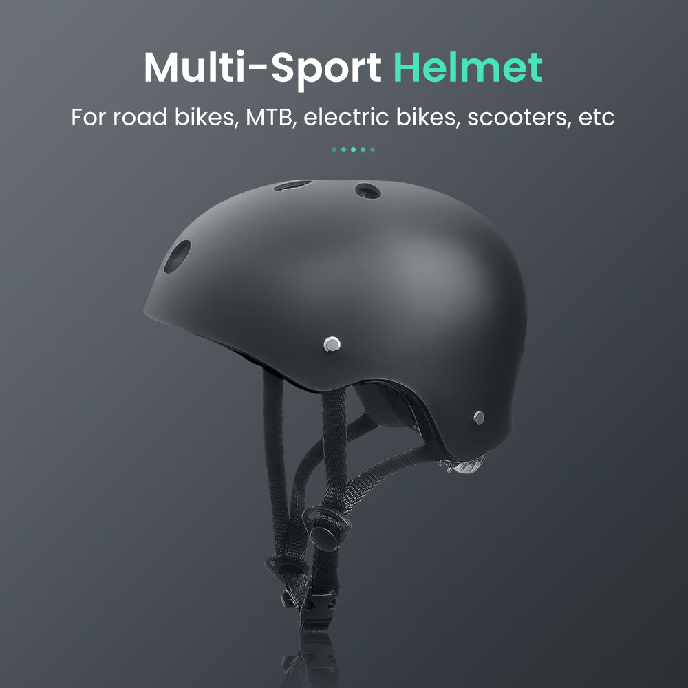 Circooter Fahrrad-Scooter-Helm mit mattierter PC-Schale 